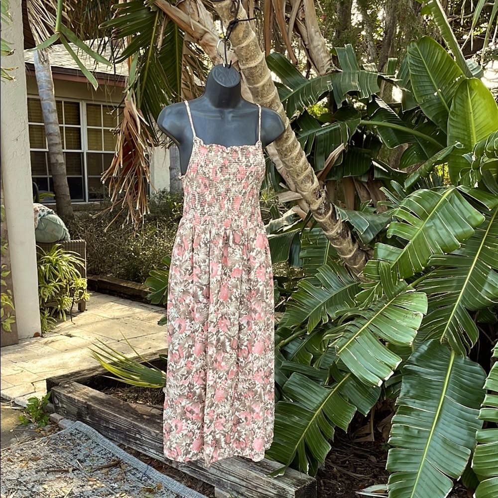 Braxton smocked floral sundress